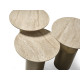 Alconia Travertine Nesting Table Set - Enka Home - Enkahome -  Online Furniture Store Inegol Furniture