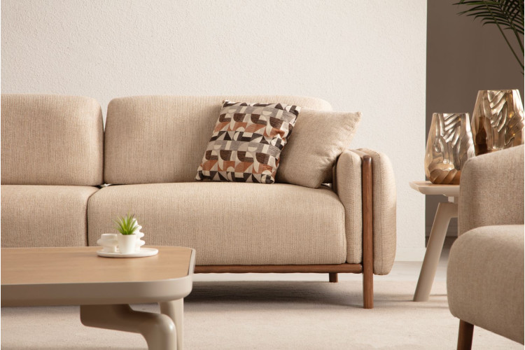 Aria Three Seater Sofa - Enka Home - Enkahome -  Online Furniture Store Inegol Furniture