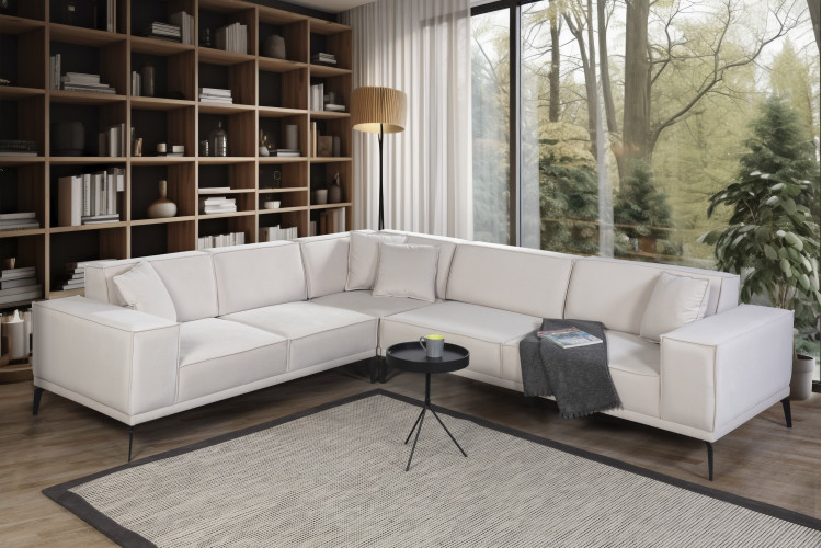 Armand Corner Sofa (260x300) - Enka Home - Enkahome -  Online Furniture Store Inegol Furniture
