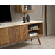 Assia Walnut Tv Unit - Enka Home - Enkahome -  Online Furniture Store Inegol Furniture