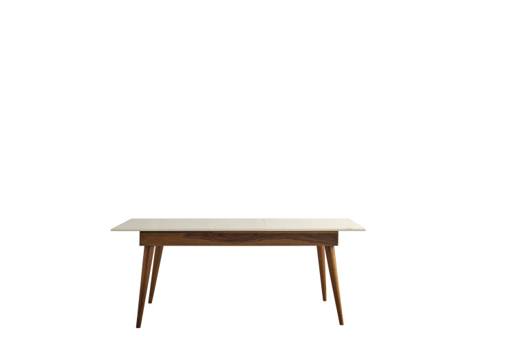 Assia Walnut Dinner Table - Enka Home - Enkahome -  Online Furniture Store Inegol Furniture
