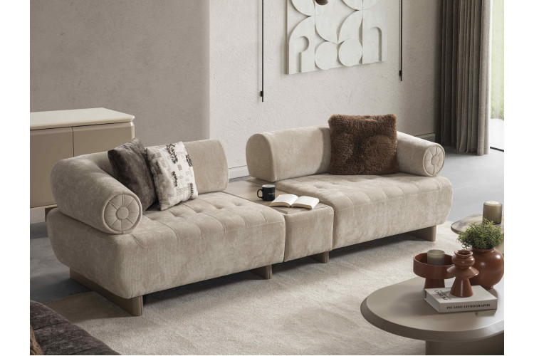 Assos Sehpalı Üçlü Koltuk - Enka Home - Enkahome -  Online Mobilya Mağazası | İnegöl Mobilya