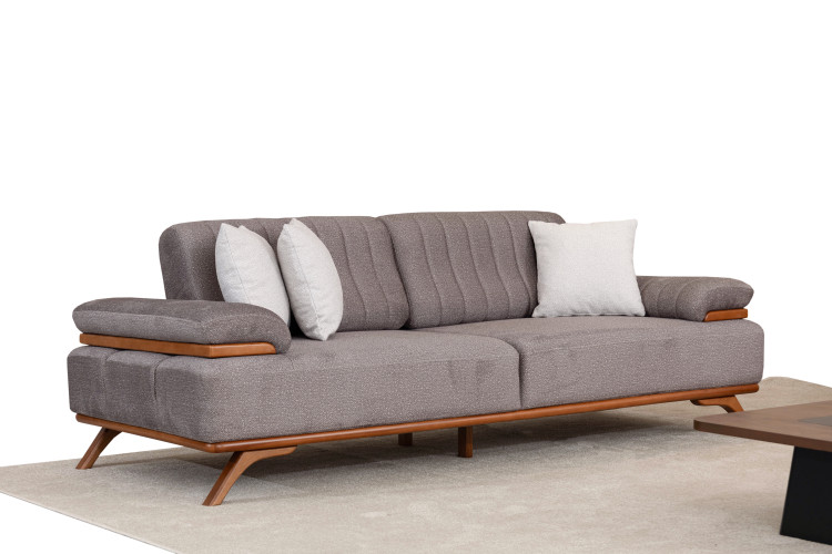 Atina Üçlü Koltuk - Enka Home - Enkahome -  Online Mobilya Mağazası | İnegöl Mobilya