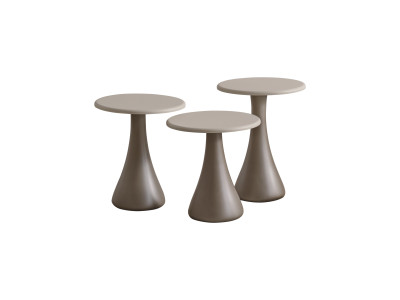 Atlas Üçlü Yan Sehpa