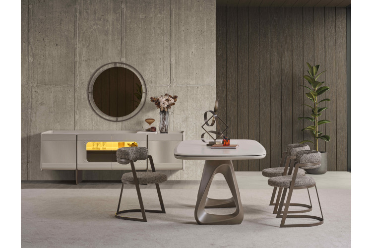 Ensemble de salle à manger Atlas - Enka Home - Enkahome -  Magasin de meubles en ligne | Meubles Inegol