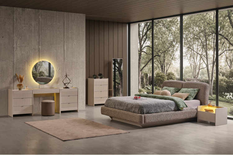 Ensemble de chambre à coucher Atlas - Enka Home - Enkahome -  Magasin de meubles en ligne | Meubles Inegol