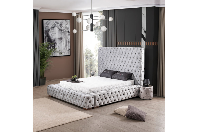 Baxter Bedstead (160*20) - Enka Home - Enkahome -  Online Furniture Store Inegol Furniture