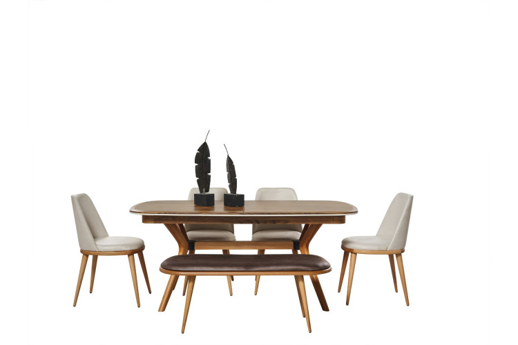 Bellagio Dinner Table - Enka Home - Enkahome -  Online Furniture Store Inegol Furniture