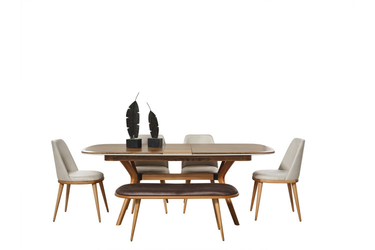 Bellagio Dinner Table - Enka Home - Enkahome -  Online Furniture Store Inegol Furniture