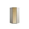 Black Parma Corner Cabinet