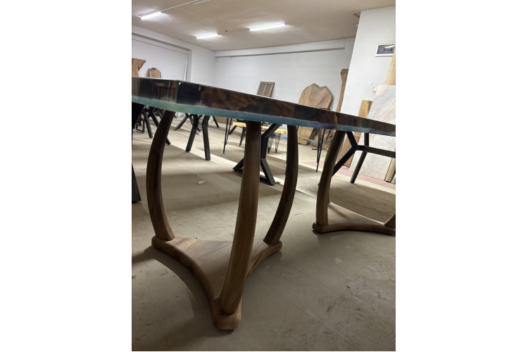 Blueva Epoxy Table - Enka Home - Enkahome - Online Furniture Store Inegol Furniture Blueva Epoxy Table - Enka Home - Enkahome - Online Furniture Store Inegol Furniture