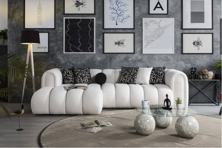 Bonita Corner Sofa (280x160) - Enka Home - Enkahome -  Online Furniture Store Inegol Furniture