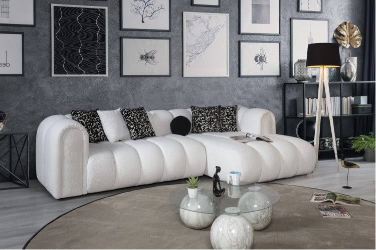 Bonita Corner Sofa (280x160) - Enka Home - Enkahome -  Online Furniture Store Inegol Furniture