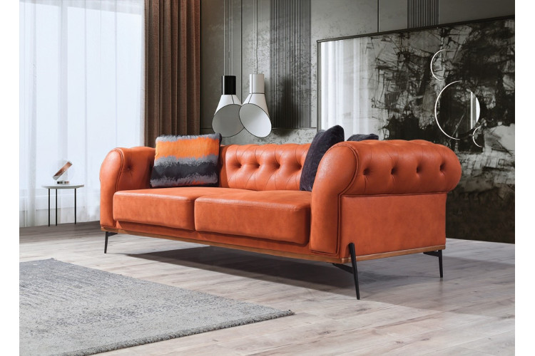 Briva Three Seater Sofa - Enka Home - Enkahome -  Online Furniture Store Inegol Furniture
