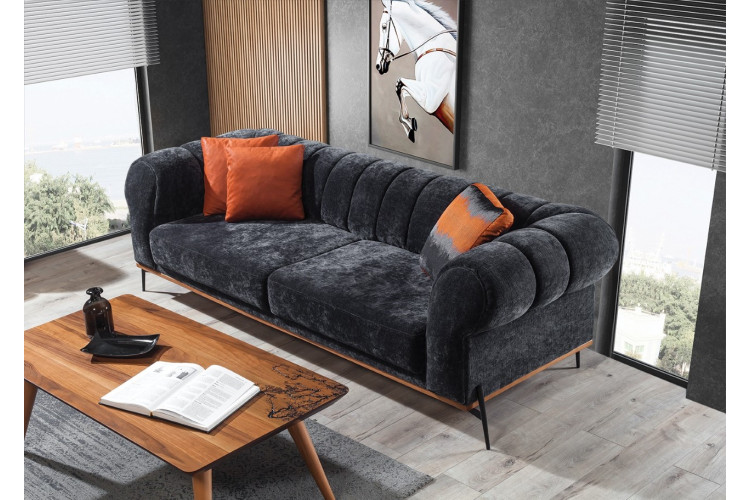 Briva Three Seater Sofa - Enka Home - Enkahome - Online Furniture Store Inegol Furniture Briva Three Seater Sofa - Enka Home - Enkahome - Online Furniture Store Inegol Furniture