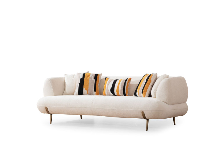 Cappy Three Seater Sofa - Enka Home - Enkahome -  Online Furniture Store Inegol Furniture