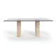 Cavalli Travertine Table - Enka Home - Enkahome -  Online Furniture Store Inegol Furniture