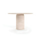 Nimbo Travertine Table - Enka Home - Enkahome -  Online Furniture Store Inegol Furniture
