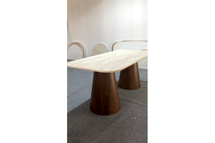 Chavelle Travertine Printed Table - Enka Home - Enkahome - Online Furniture Store Inegol Furniture Chavelle Travertine Printed Table - Enka Home - Enkahome - Online Furniture Store Inegol Furniture