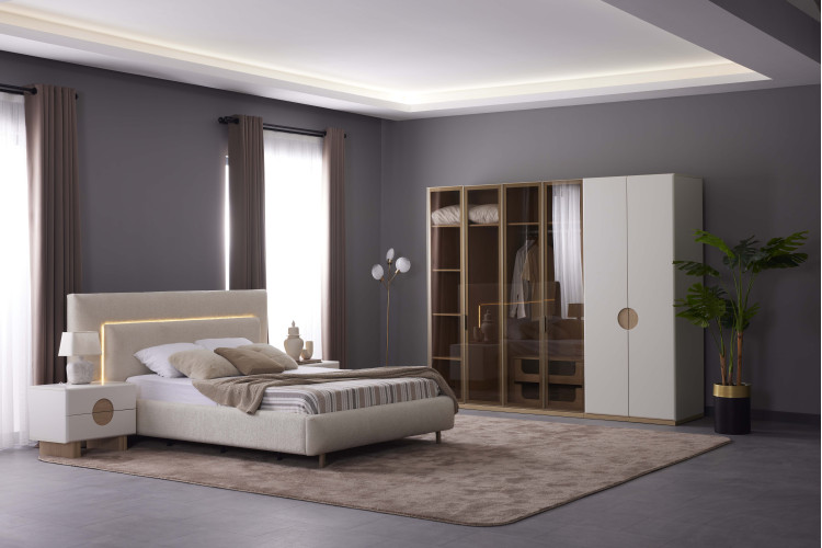 Clara Wardrobe - Enka Home - Enkahome -  Online Furniture Store Inegol Furniture