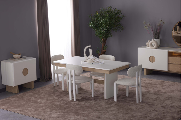 Clara Dinner Table - Enka Home - Enkahome - Online Furniture Store Inegol Furniture Clara Dinner Table - Enka Home - Enkahome - Online Furniture Store Inegol Furniture