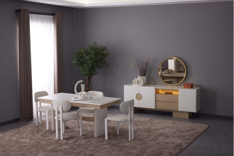 Clara Dinner Table - Enka Home - Enkahome - Online Furniture Store Inegol Furniture Clara Dinner Table - Enka Home - Enkahome - Online Furniture Store Inegol Furniture