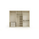 Eclipsis Wardrobe - Enka Home - Enkahome -  Online Furniture Store Inegol Furniture