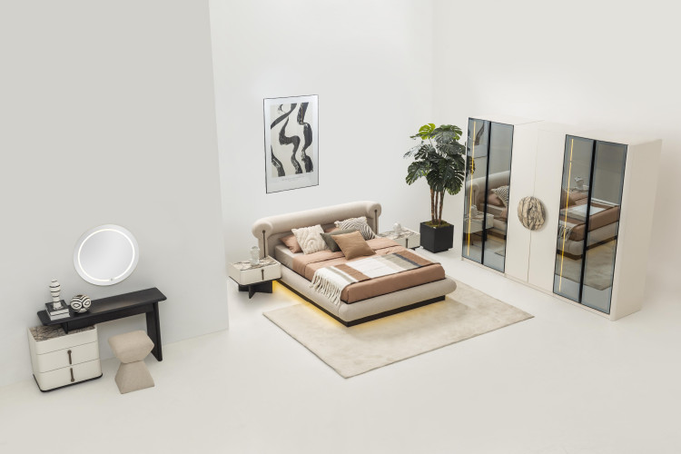 Eclipsis Wardrobe - Enka Home - Enkahome -  Online Furniture Store Inegol Furniture
