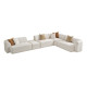 Elart Corner Sofa (357x272) - Enka Home - Enkahome -  Online Furniture Store Inegol Furniture