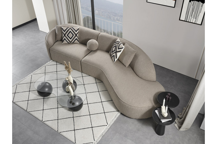 Elegance Corner Sofa (310x90) - Enka Home - Enkahome -  Online Furniture Store Inegol Furniture