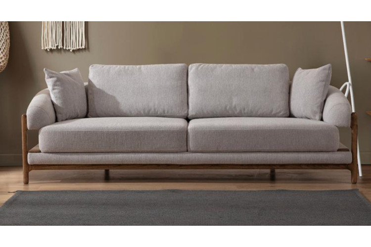 Ellas Cream Three Seater Sofa - Enka Home - Enkahome - Online Furniture Store Inegol Furniture Ellas Cream Three Seater Sofa - Enka Home - Enkahome - Online Furniture Store Inegol Furniture