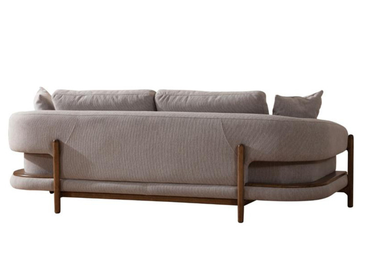Ellas Cream Three Seater Sofa - Enka Home - Enkahome -  Online Furniture Store Inegol Furniture