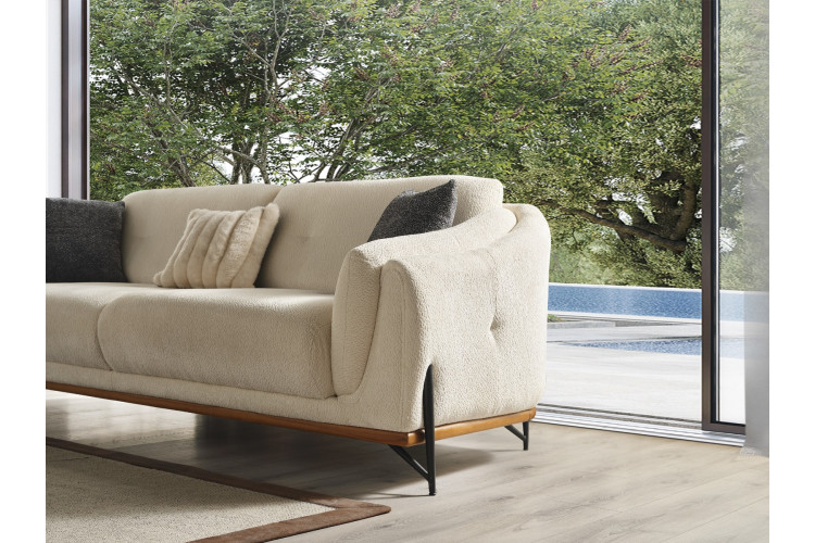 Ferro Three Seater Sofa - Enka Home - Enkahome -  Online Furniture Store Inegol Furniture