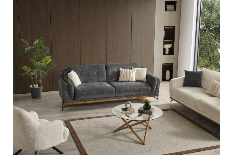 Ferro Three Seater Sofa - Enka Home - Enkahome -  Online Furniture Store Inegol Furniture