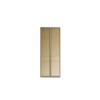 Gold Lensi 2 Door Hanging Wardrobe