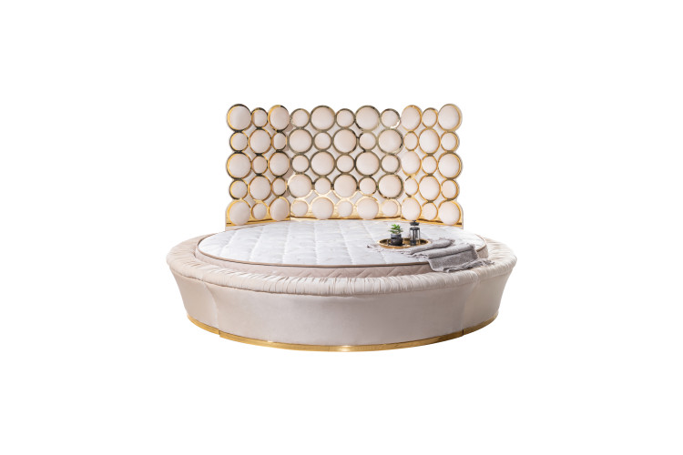 Golden Touch Bedstead (220*220) - Enka Home - Enkahome - Online Furniture Store Inegol Furniture Golden Touch Bedstead (220*220) - Enka Home - Enkahome - Online Furniture Store Inegol Furniture