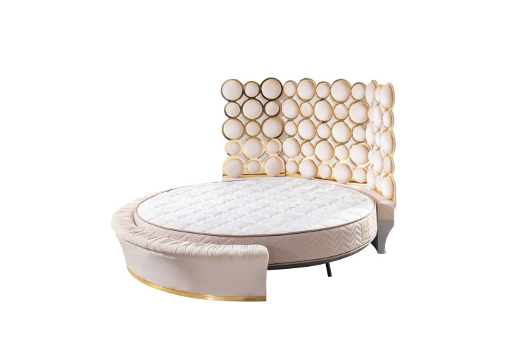 Golden Touch Bedstead (220*220) - Enka Home - Enkahome - Online Furniture Store Inegol Furniture Golden Touch Bedstead (220*220) - Enka Home - Enkahome - Online Furniture Store Inegol Furniture