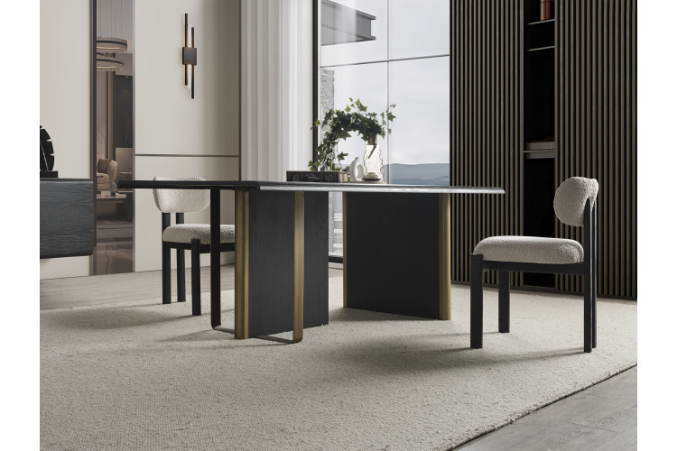 Greyder Black Dinner Table - Enka Home - Enkahome - Online Furniture Store Inegol Furniture Greyder Black Dinner Table - Enka Home - Enkahome - Online Furniture Store Inegol Furniture