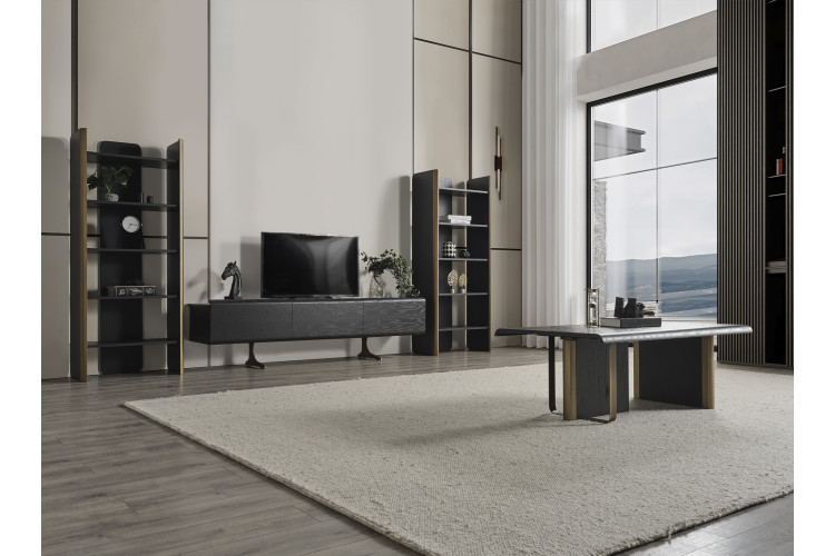 Greyder Black Tv Unit - Enka Home - Enkahome - Online Furniture Store Inegol Furniture Greyder Black Tv Unit - Enka Home - Enkahome - Online Furniture Store Inegol Furniture