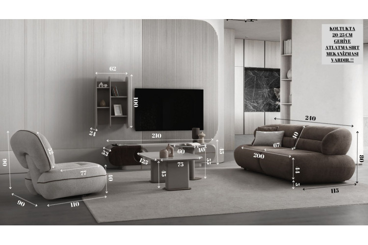 Grim Sofa Set - Enka Home - Enkahome - Online Furniture Store Inegol Furniture Grim Sofa Set - Enka Home - Enkahome - Online Furniture Store Inegol Furniture