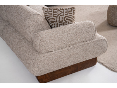 Clive Üçlü Koltuk