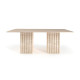 Lupi Travertine Table - Enka Home - Enkahome -  Online Furniture Store Inegol Furniture