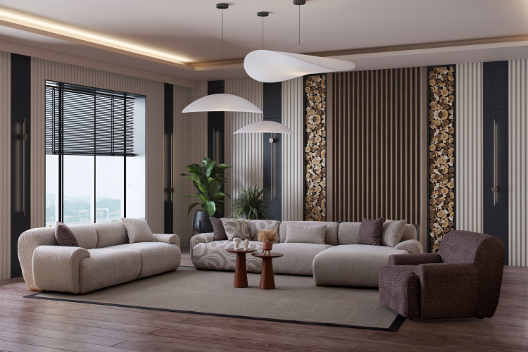 Makaron Corner Sofa Set - Enka Home - Enkahome - Online Furniture Store Inegol Furniture Makaron Corner Sofa Set - Enka Home - Enkahome - Online Furniture Store Inegol Furniture