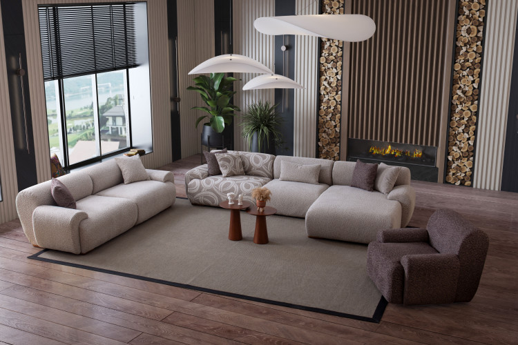 Makaron Corner Sofa Set - Enka Home - Enkahome - Online Furniture Store Inegol Furniture Makaron Corner Sofa Set - Enka Home - Enkahome - Online Furniture Store Inegol Furniture