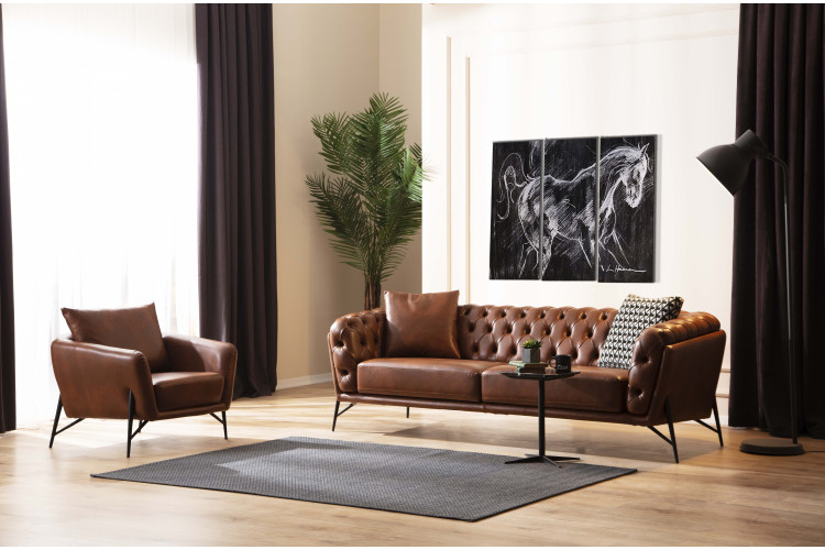 Merlin Leather Sofa Set - Enka Home - Enkahome - Online Furniture Store Inegol Furniture Merlin Leather Sofa Set - Enka Home - Enkahome - Online Furniture Store Inegol Furniture