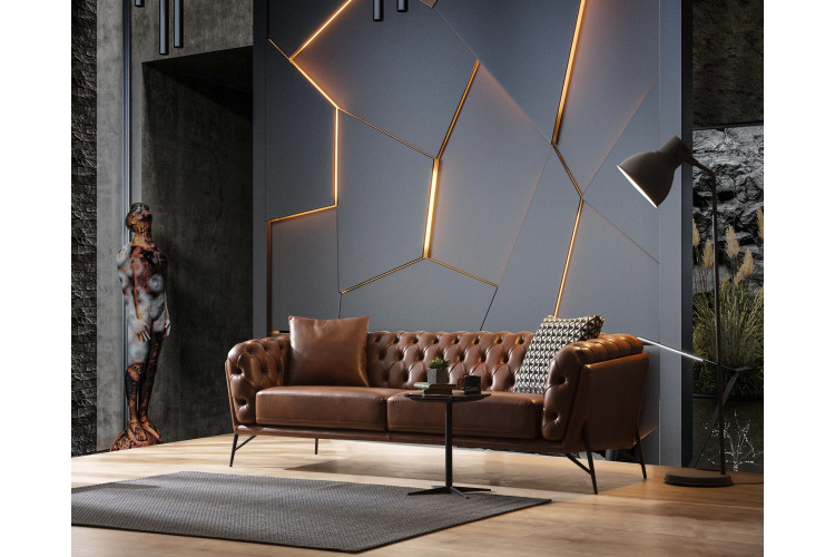 Merlin Leather Three Seater Sofa - Enka Home - Enkahome - Online Furniture Store Inegol Furniture Merlin Leather Three Seater Sofa - Enka Home - Enkahome - Online Furniture Store Inegol Furniture