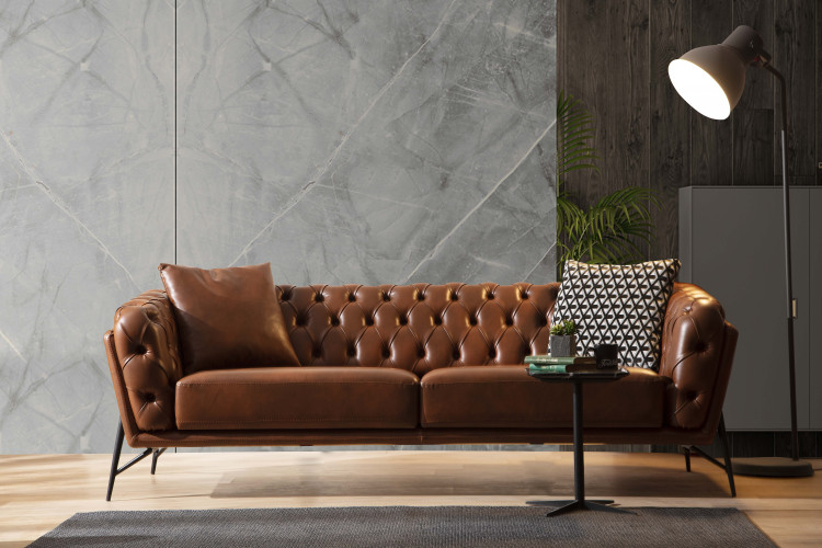Merlin Leather Three Seater Sofa - Enka Home - Enkahome - Online Furniture Store Inegol Furniture Merlin Leather Three Seater Sofa - Enka Home - Enkahome - Online Furniture Store Inegol Furniture