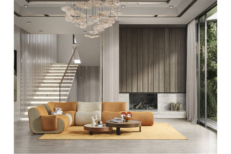 Meta Corner Sofa Set (340x230) - Enka Home - Enkahome -  Online Furniture Store Inegol Furniture