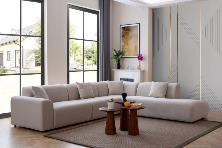 Modok Corner Sofa (305x250) - Enka Home - Enkahome -  Online Furniture Store Inegol Furniture