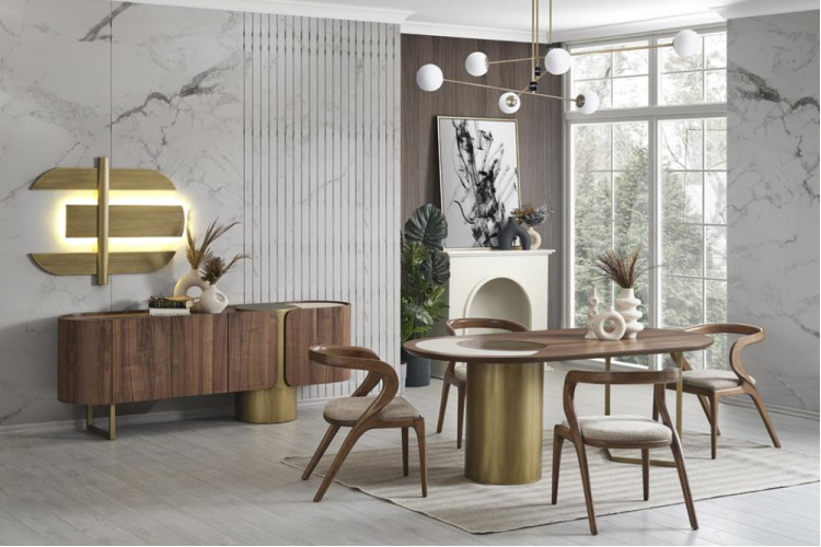 Monza Dinner Table - Enka Home - Enkahome - Online Furniture Store Inegol Furniture Monza Dinner Table - Enka Home - Enkahome - Online Furniture Store Inegol Furniture